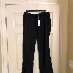 James Perse 100% Linen Beach Summer Pants